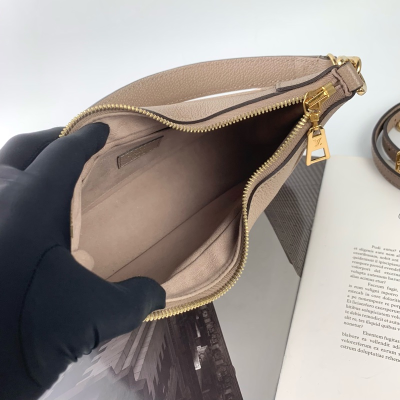 Louis Vuitton 大象灰牛角包M46112 晶片款/盒子/防塵袋-13