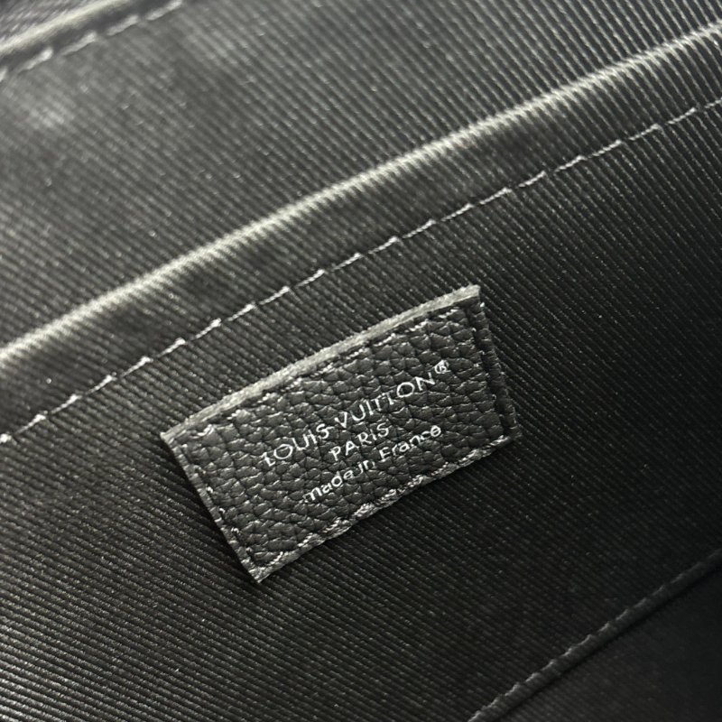 ::LOUIS VUITTON:: LV CO M14919 Keepall Bandoulière 25 DAMOFLAGE 黑色棋盤格手提斜背包-18