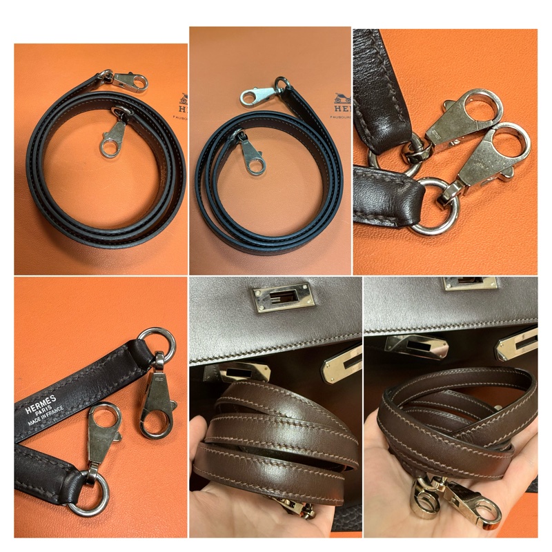 Hermes Kelly 2 Handbag 凱莉包 咖紫 復古絕版品-35