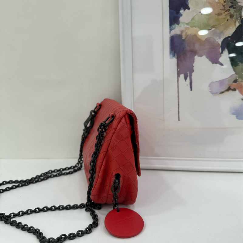 BV / Bottega Veneta葆蝶家紅 單肩包斜背包-3