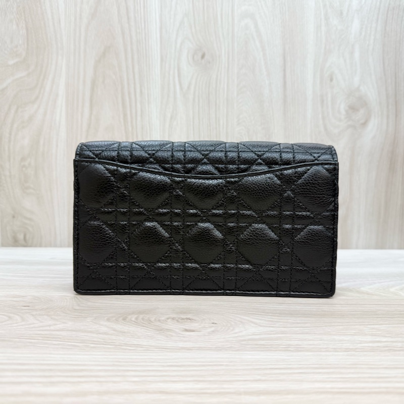 Dior🖤黑金籐格紋小牛皮CARO/S5134UWHC_M900-3