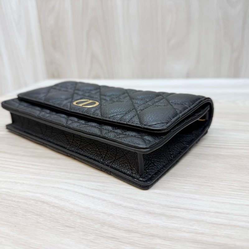 Dior🖤黑金籐格紋小牛皮CARO/S5134UWHC_M900-9