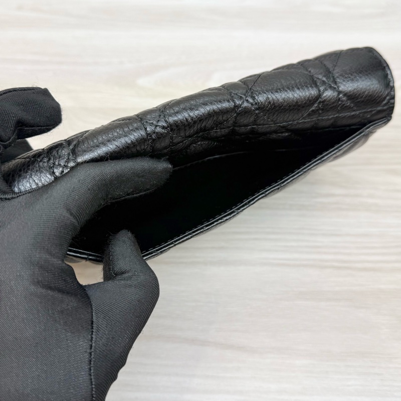 Dior🖤黑金籐格紋小牛皮CARO/S5134UWHC_M900-13