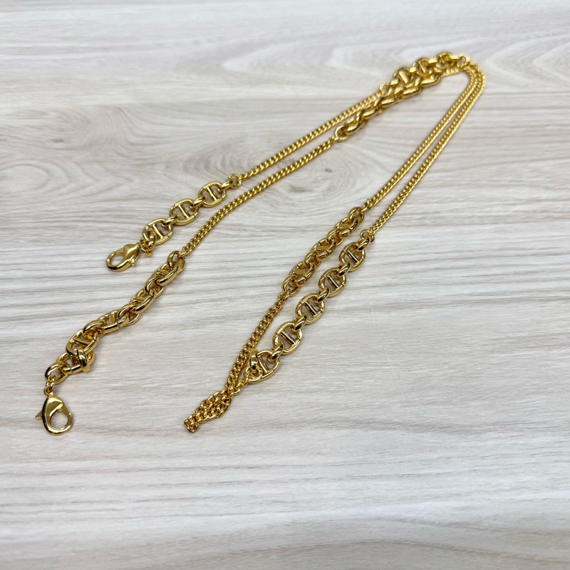 Dior🖤黑金籐格紋小牛皮CARO/S5134UWHC_M900-14