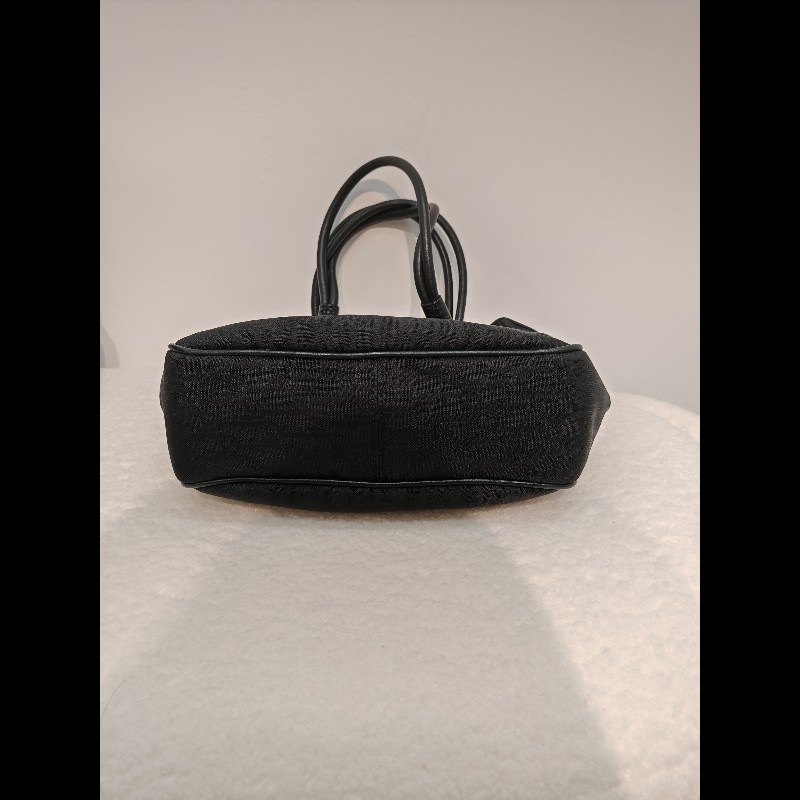 Dior black CD bow bag-4