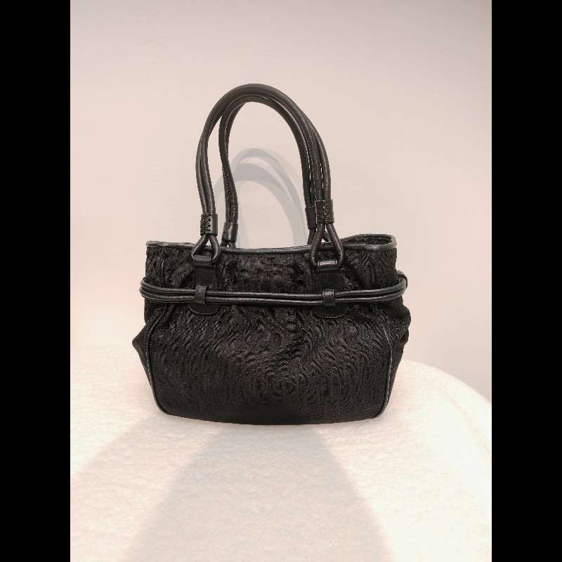 Dior black CD bow bag-5