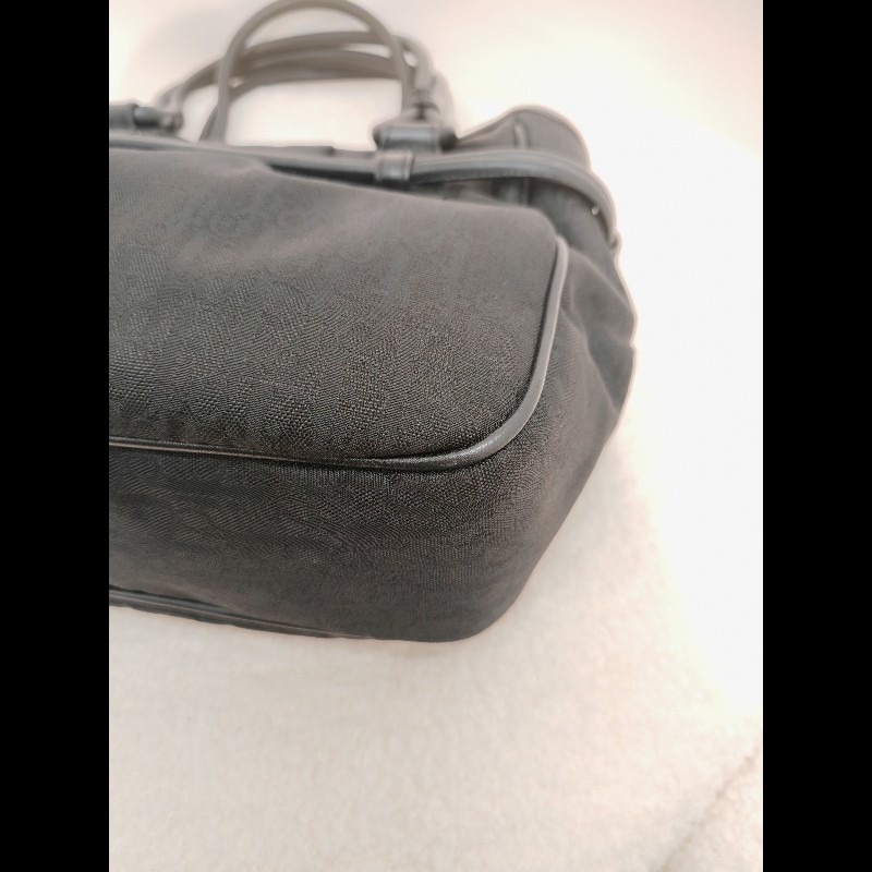 Dior black CD bow bag-8