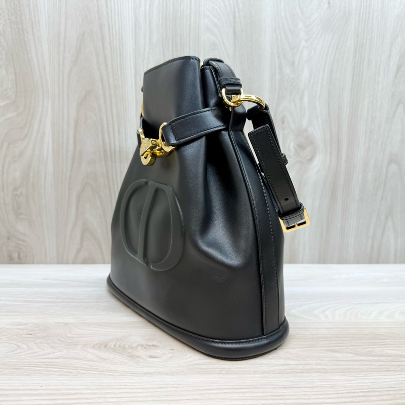 DIOR✨黑金牛皮cest Dior水桶包M2271UBHA-3