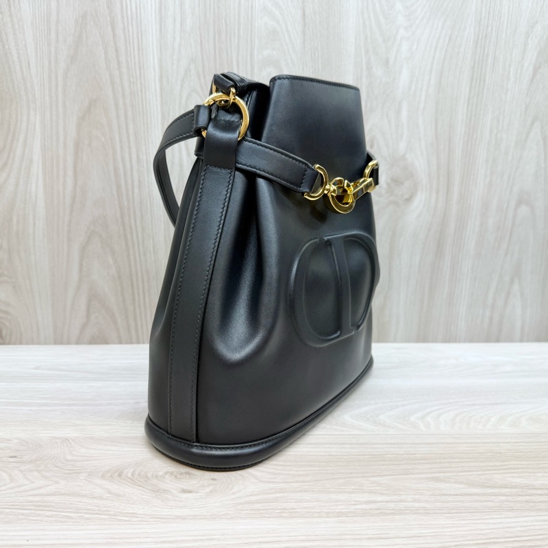 DIOR✨黑金牛皮cest Dior水桶包M2271UBHA-4