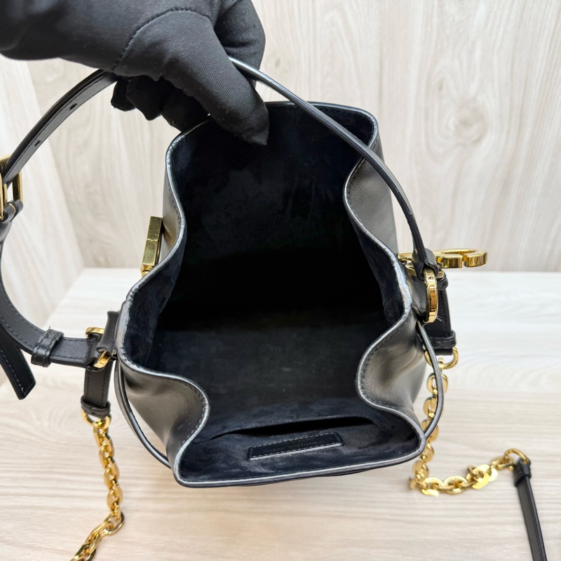 DIOR✨黑金牛皮cest Dior水桶包M2271UBHA-7