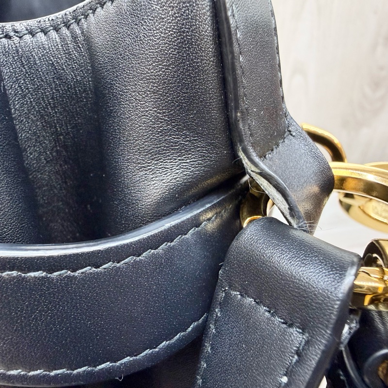 DIOR✨黑金牛皮cest Dior水桶包M2271UBHA-17