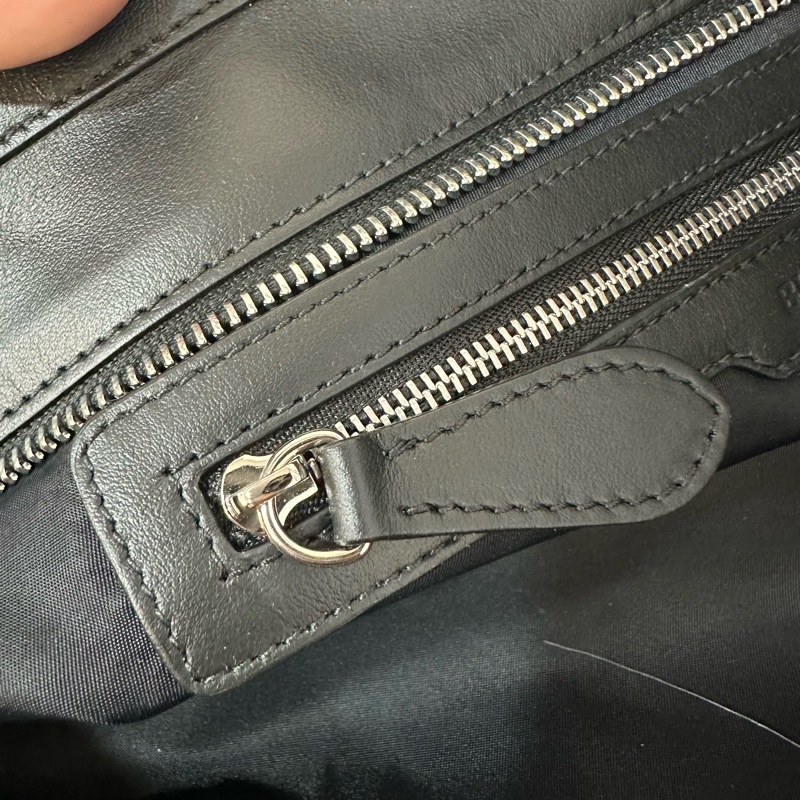 Burberry 80528571 黑尼龍肩背包 帆布包 托特包-28