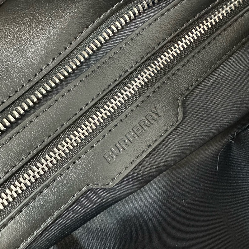 Burberry 80528571 黑尼龍肩背包 帆布包 托特包-30