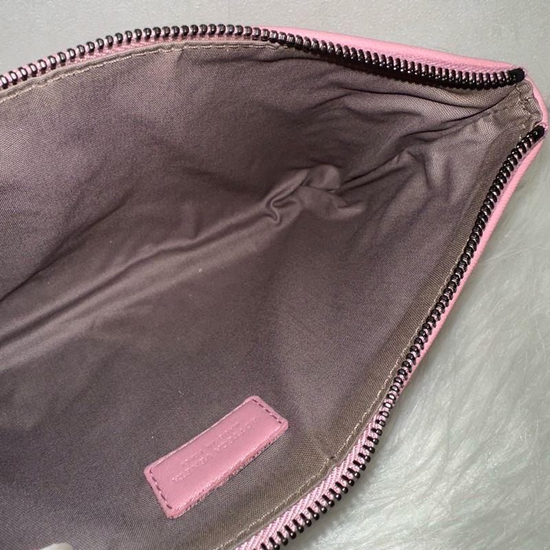 BV 乾燥玫瑰編織皮拉鏈化妝包 發財包-25