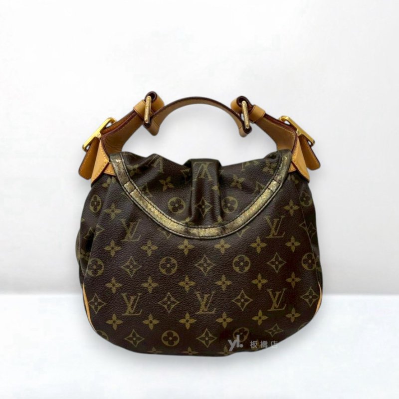 S5349-LV原花前蓋金蔥壓克力束繩走秀限量手提包-3