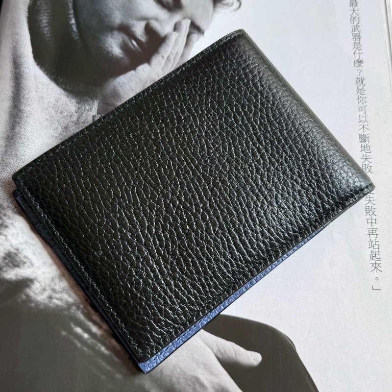 🌟送男生的禮物《全新商品》黑色對開短夾-1