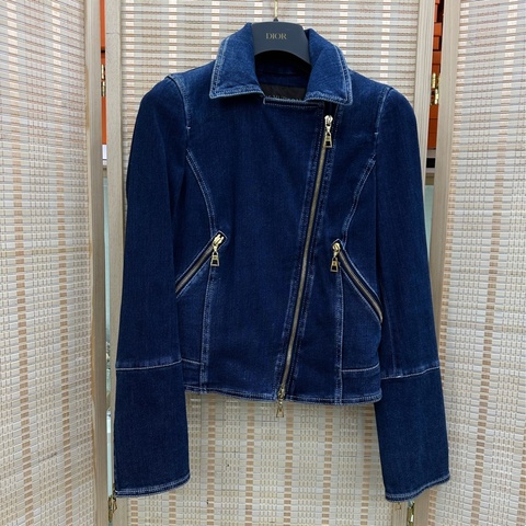 LV路易威登藍色牛仔外套 34碼