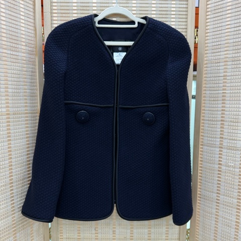 Chanel香奈兒經典款black jacket 內絲外套 34碼