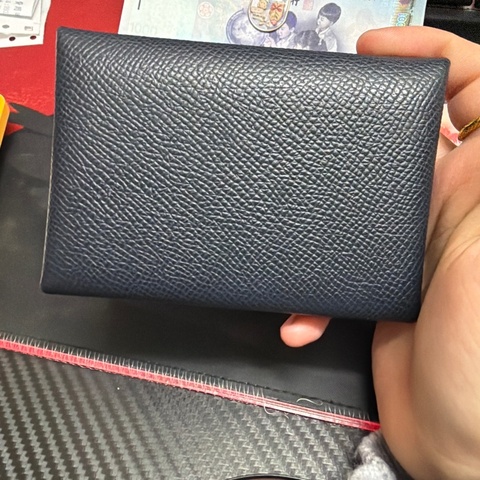 Hermès Calvi Duo 卡夾（雙層零錢款）