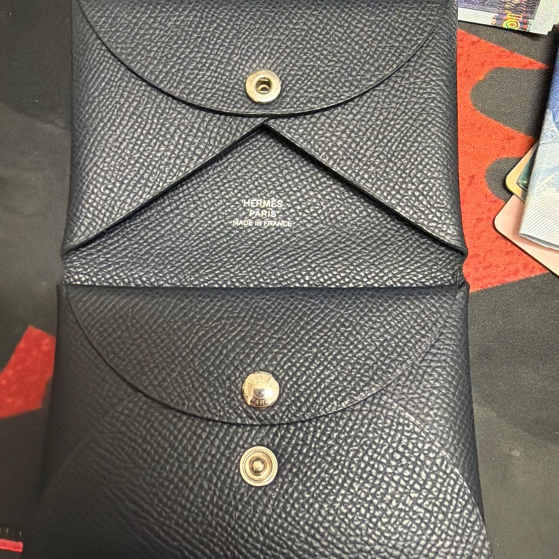 Hermès Calvi Duo 卡夾(雙層零錢款)-1