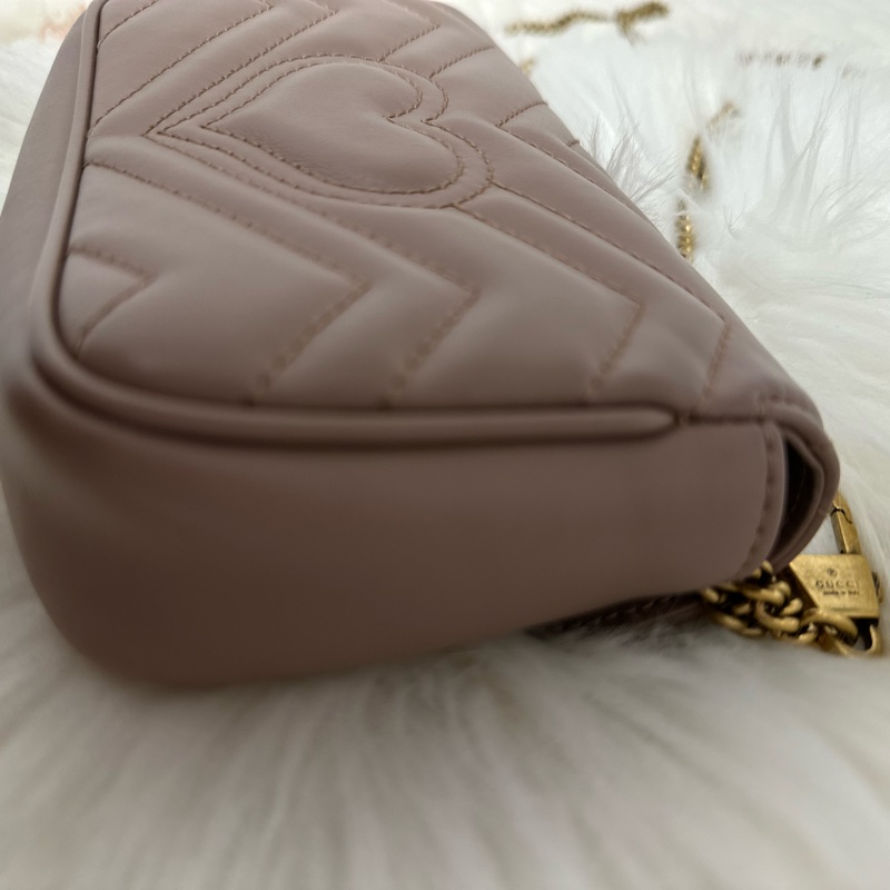 GUCCI Super mini包-粿（經典馬夢包）-7