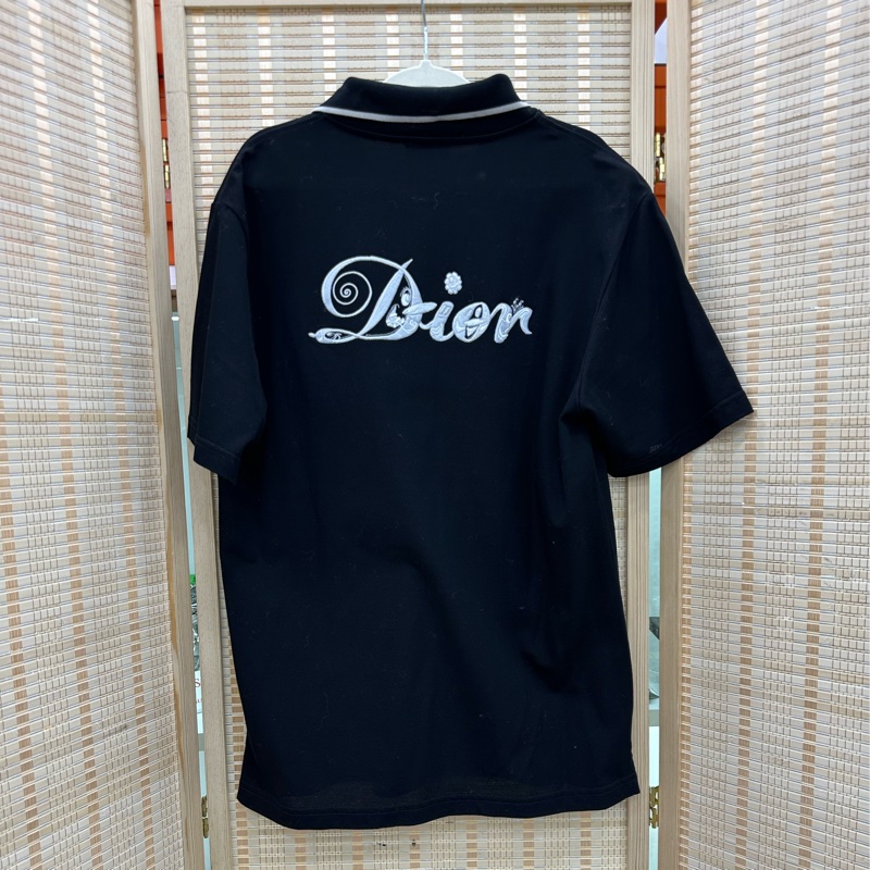 Dior 迪奧 刺繡撲克牌polo衫 S碼-1