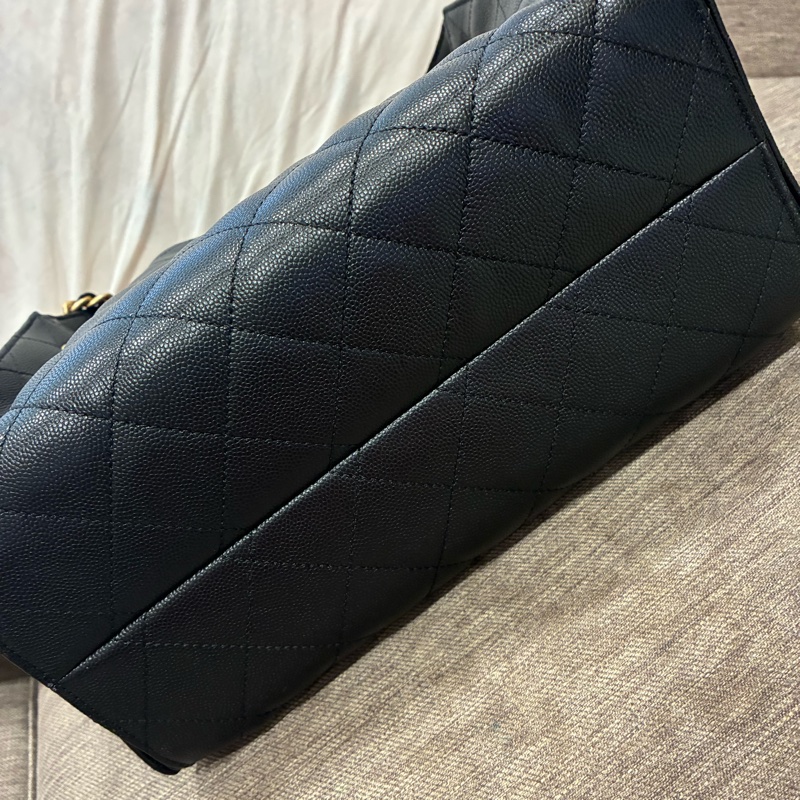 爆款🔥香奈兒chanel 小款25bag粒紋小牛皮 耐用 黑金配色🇹🇼-12