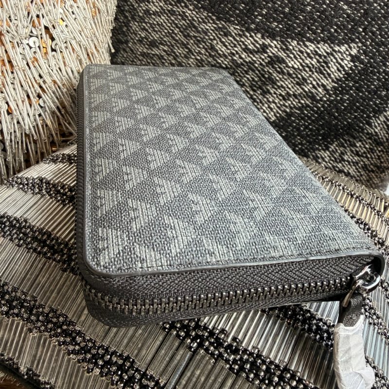 ARMANI 標誌LOGO 防刮拉鍊長夾/黑-2