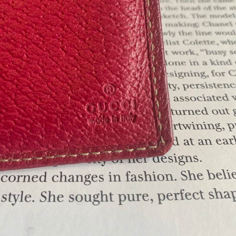 古馳 鏈條包 Gucci woc 老花長夾鏈 長銀包鏈條包 wallet on chain 腋下包-12