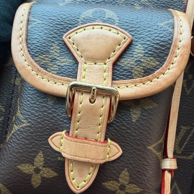 LV 老花後背包🔥價格甜皮革新 小青蛙-7