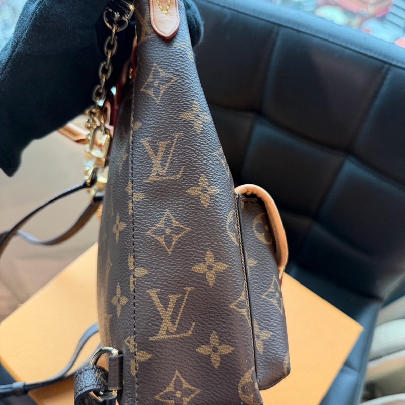 LV 老花後背包🔥價格甜皮革新 小青蛙-9