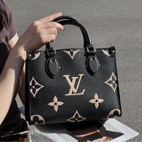 LV黑🖤ON THE GO PM小托特包M45659