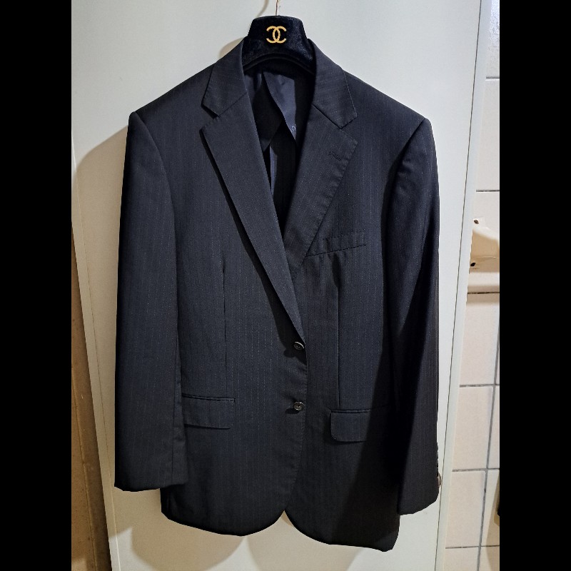 XL碼／近新／日本二手／Burberry London 成套羊毛西裝-6