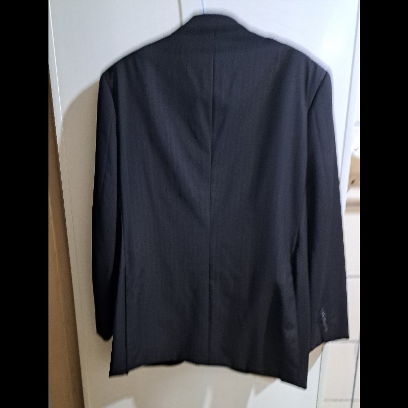 XL碼／近新／日本二手／Burberry London 成套羊毛西裝-10