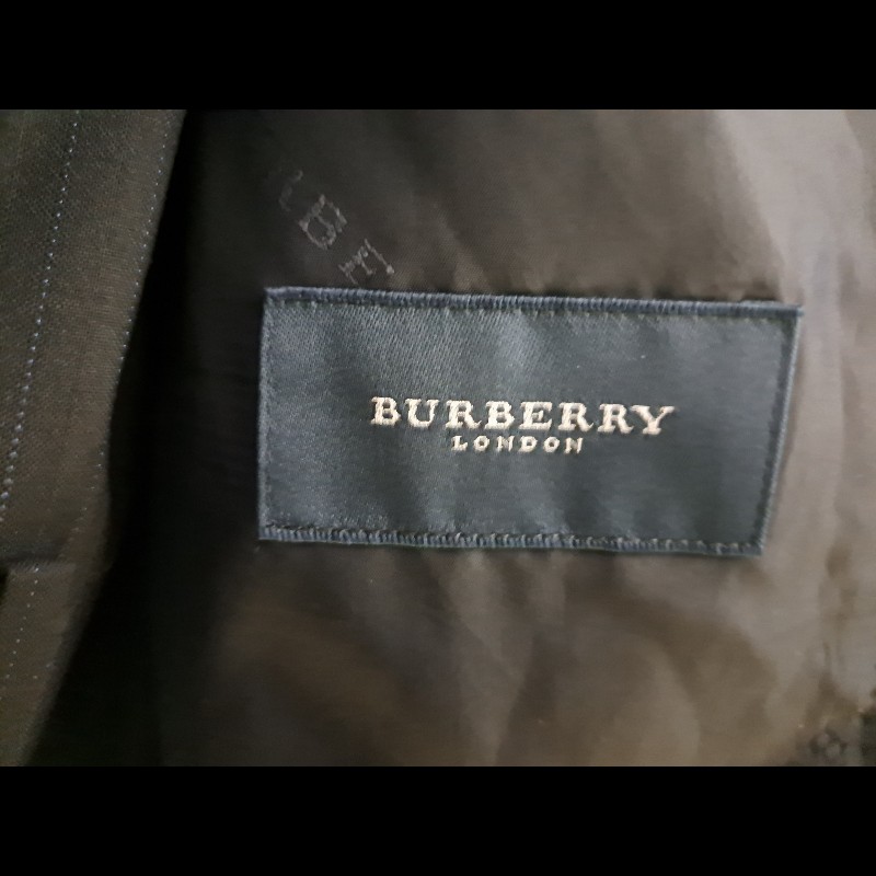 XL碼／近新／日本二手／Burberry London 成套羊毛西裝-15