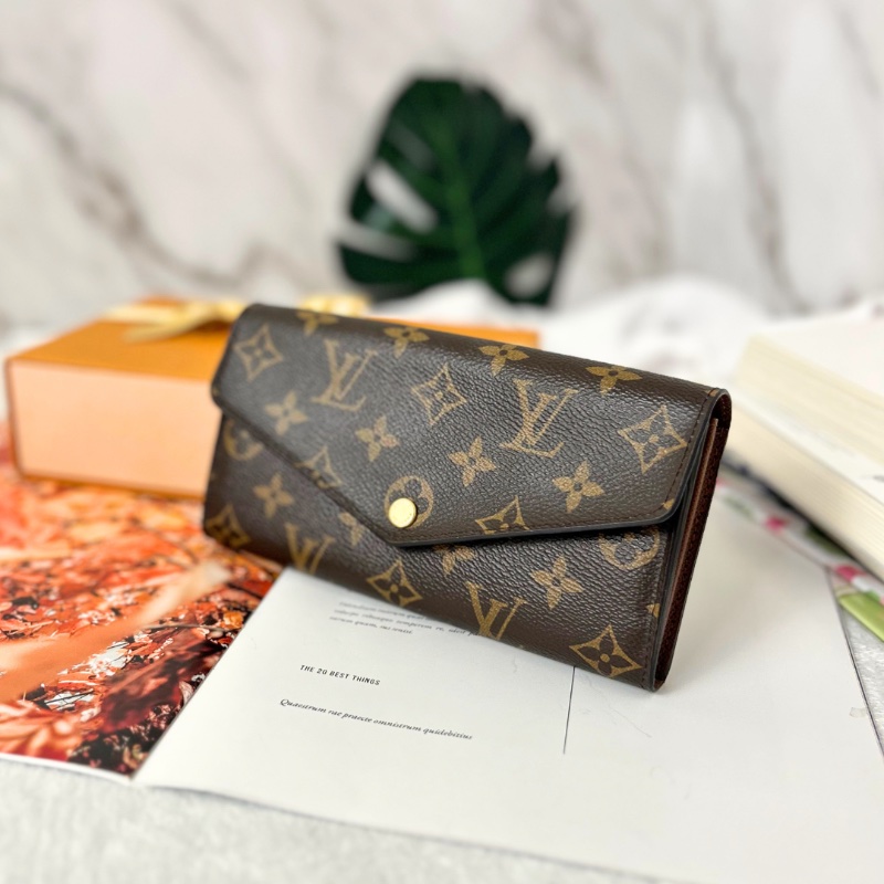 LV Sarah 經典老花扣是長夾 2018年 M60531-0