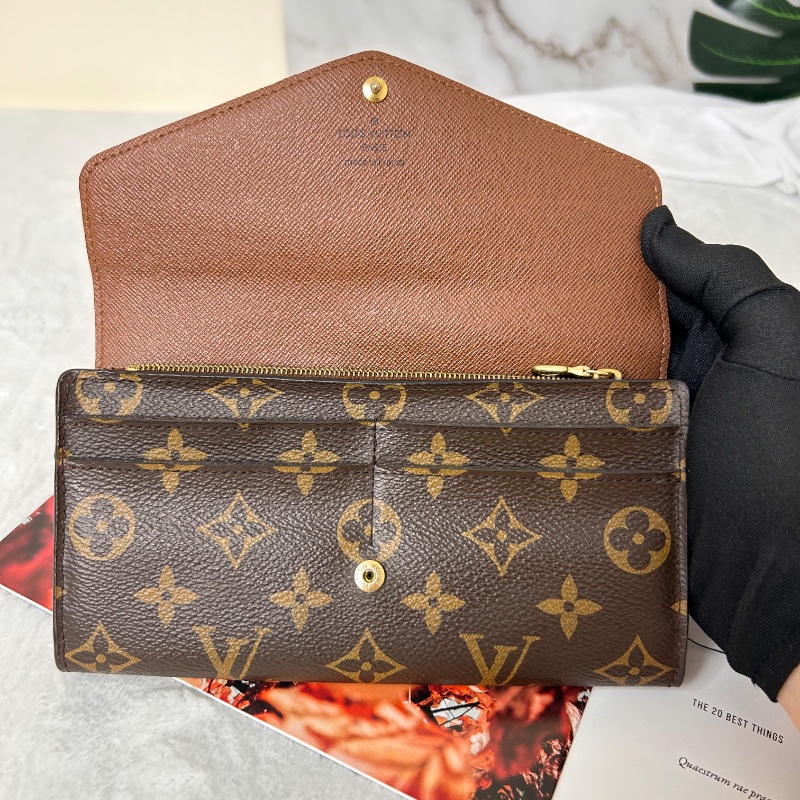 LV Sarah 經典老花扣是長夾 2018年 M60531-12