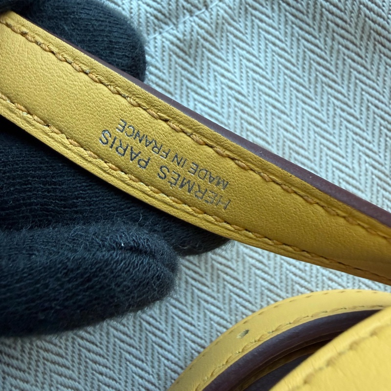 愛馬仕 mini 24 💛 超可愛小黃色-8