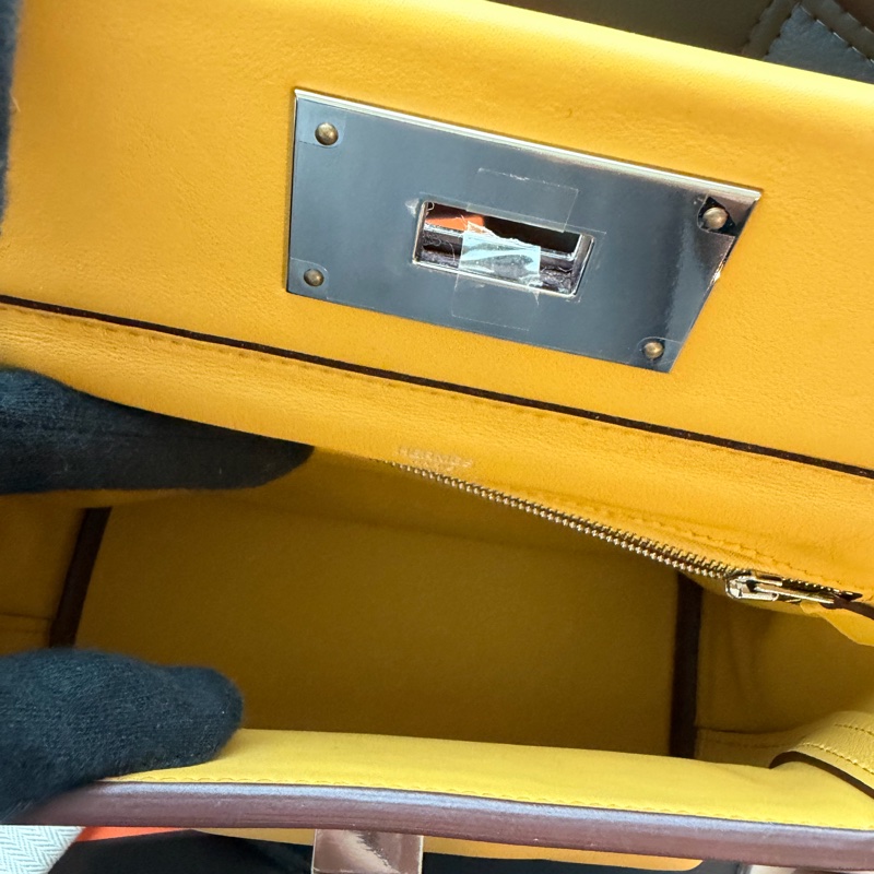 愛馬仕 mini 24 💛 超可愛小黃色-16