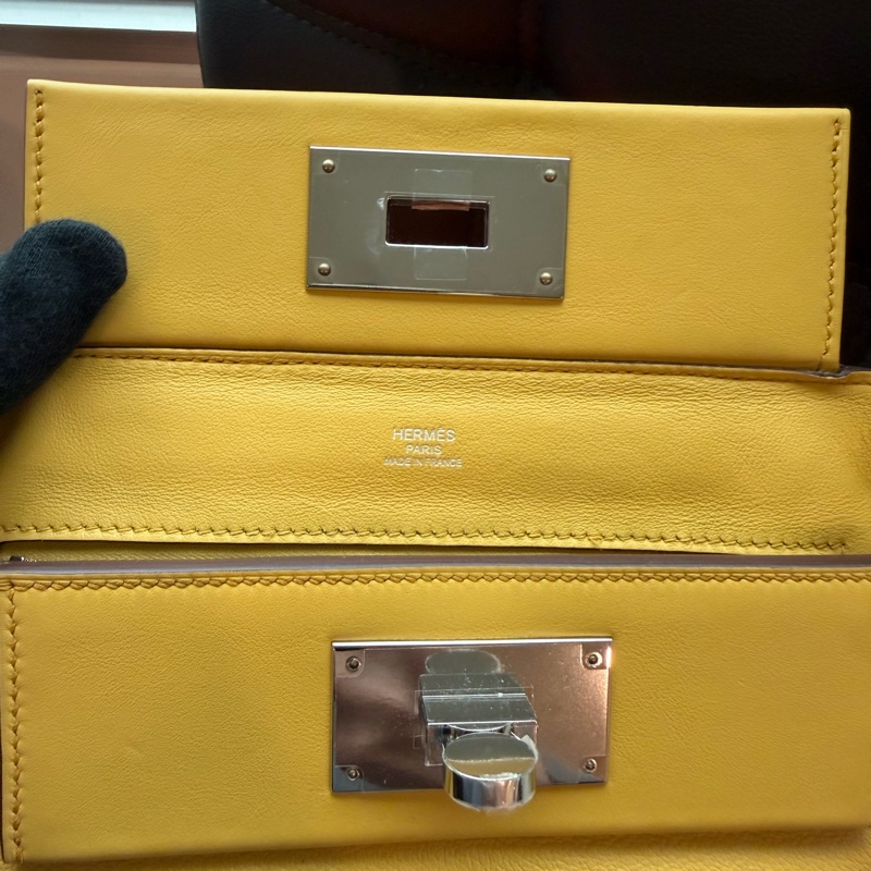 愛馬仕 mini 24 💛 超可愛小黃色-17