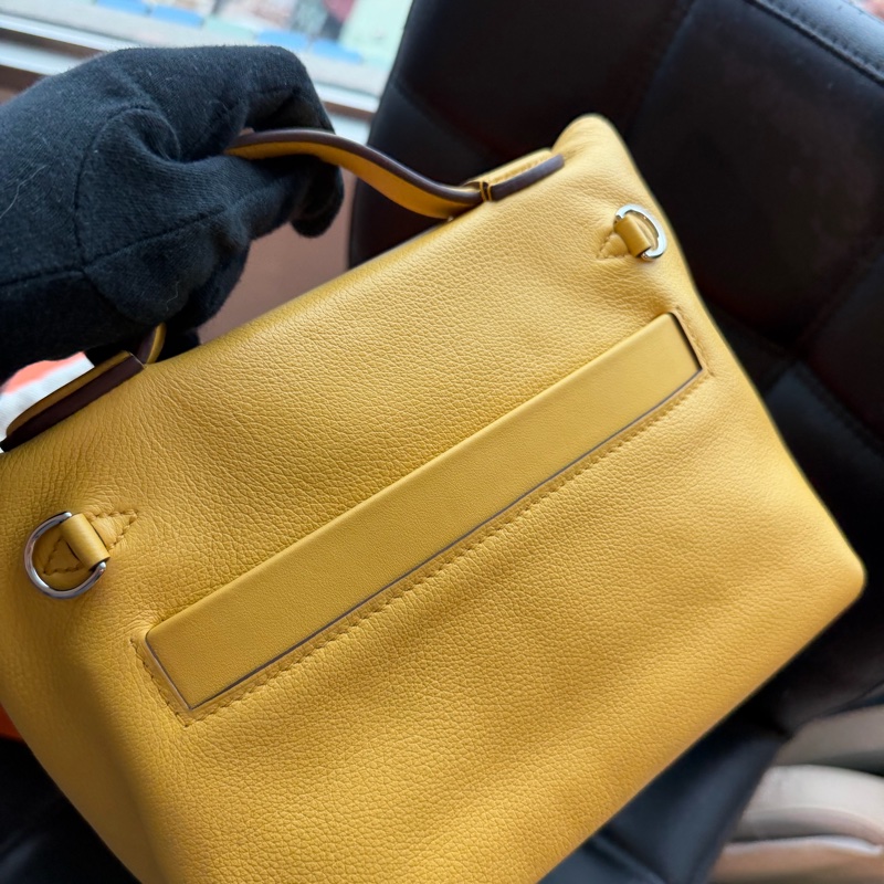 愛馬仕 mini 24 💛 超可愛小黃色-19