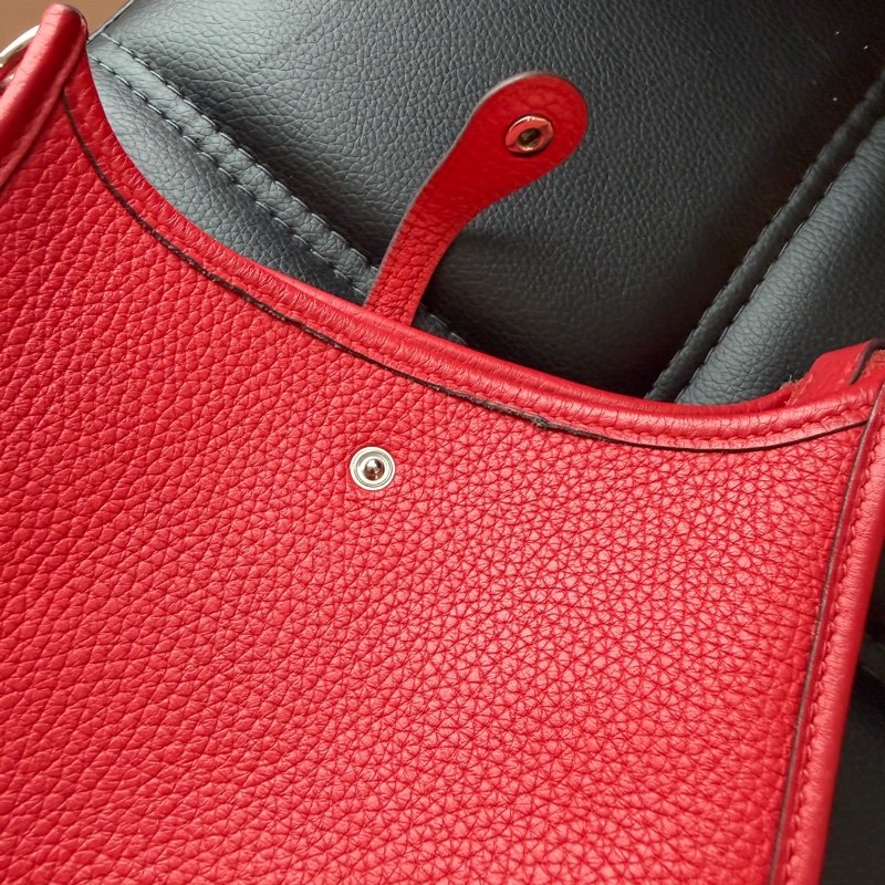 愛馬仕 mini紅色肩背包 H圖 🔥-11