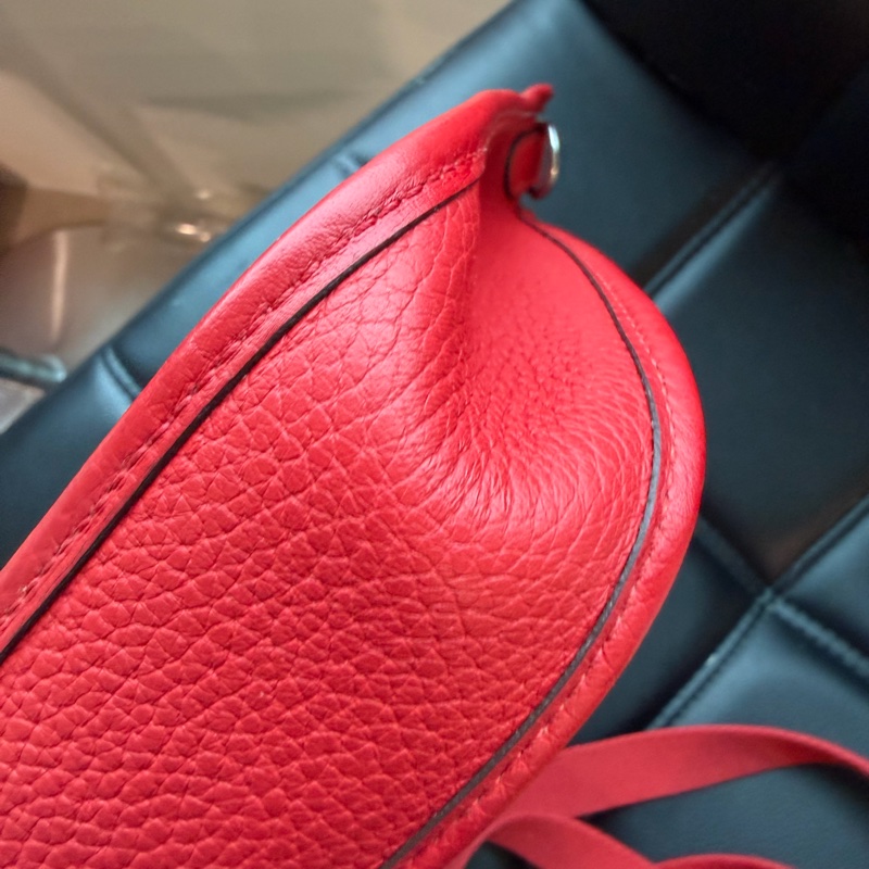 愛馬仕 mini紅色肩背包 H圖 🔥-14