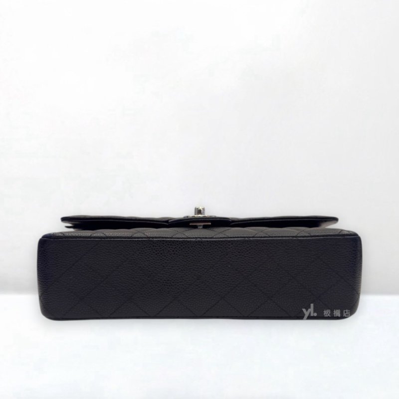 S5360-CHANEL黑荔枝皮銀釦 COCO25 A01112-4