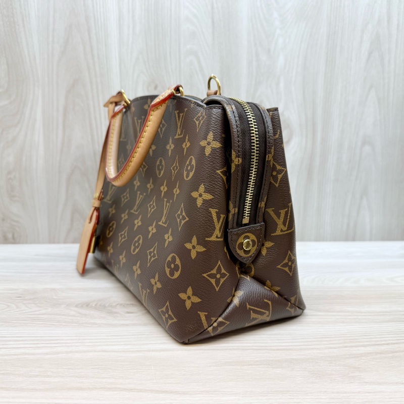 LV 🤎原花金釦Petit Palais手提包M45900-3