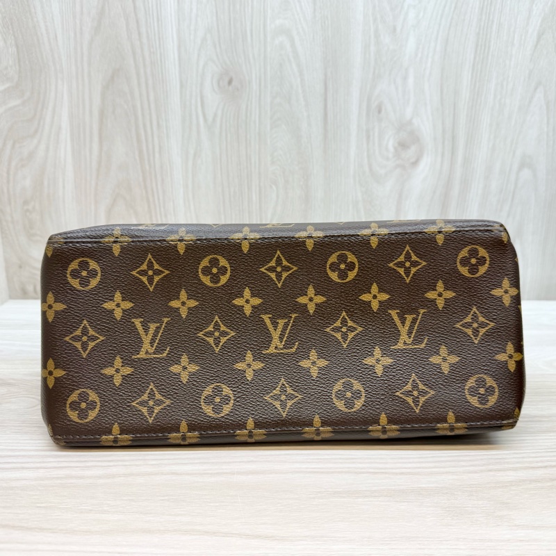 LV 🤎原花金釦Petit Palais手提包M45900-5