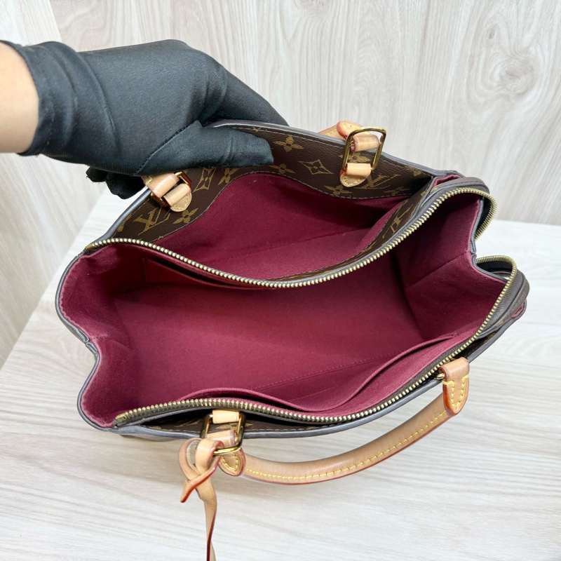 LV 🤎原花金釦Petit Palais手提包M45900-7