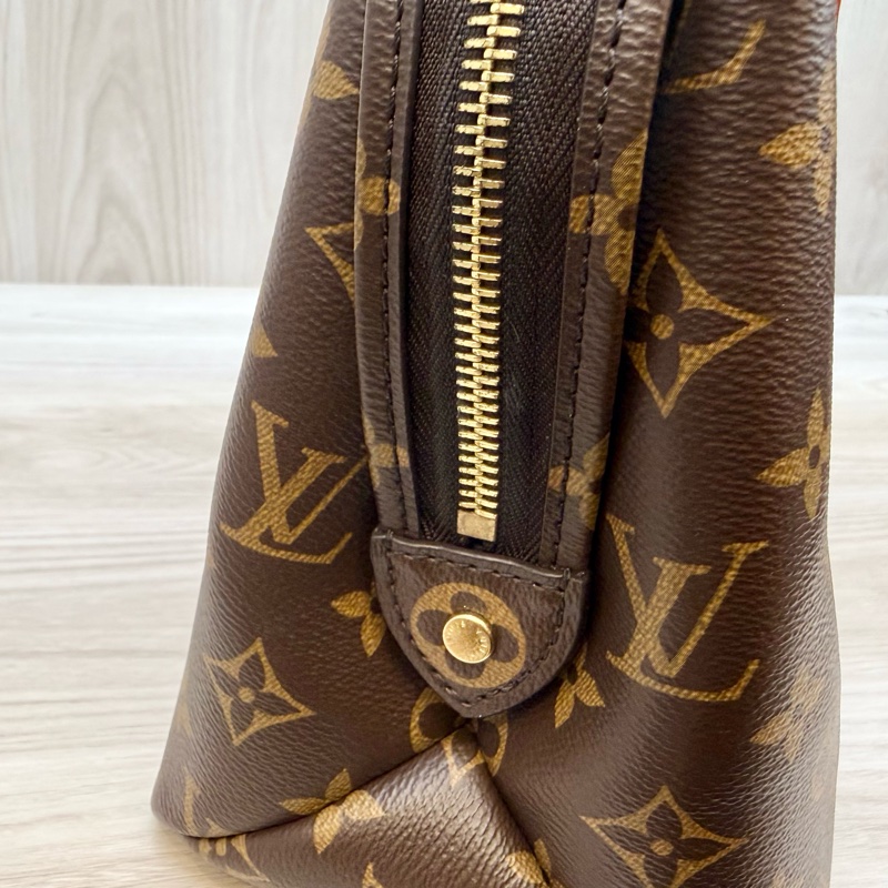 LV 🤎原花金釦Petit Palais手提包M45900-8