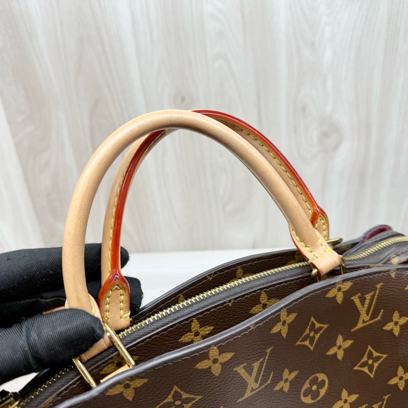 LV 🤎原花金釦Petit Palais手提包M45900-9