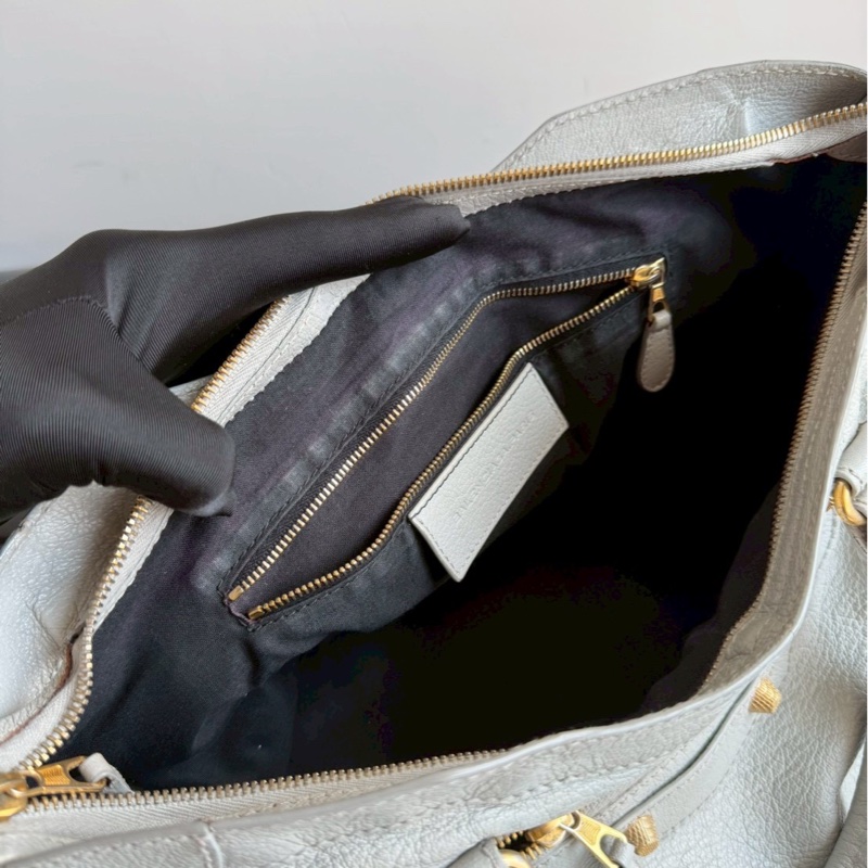 🏷️ Balenciaga 冰川藍機車包-10